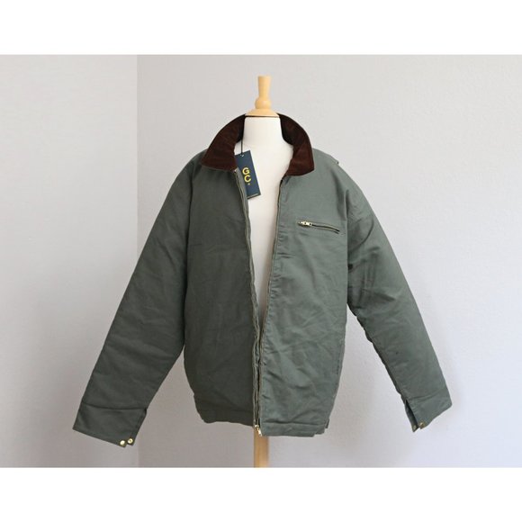 Good Counsel, NWT Big & Tall Men's Chore Jacket with Corduroy Collar // Size 5X - Picture 1 of 9